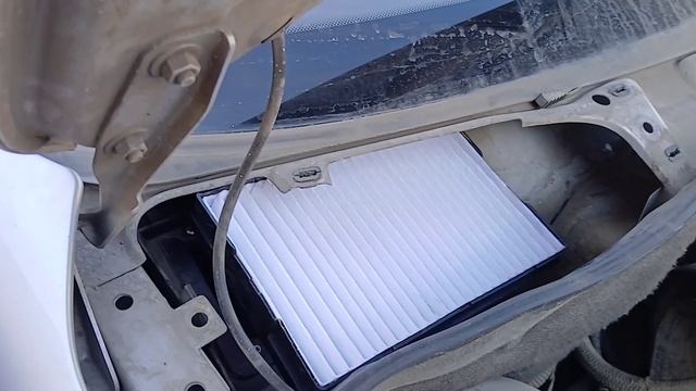 045 Замена фильтра салона наГранте. .mp4