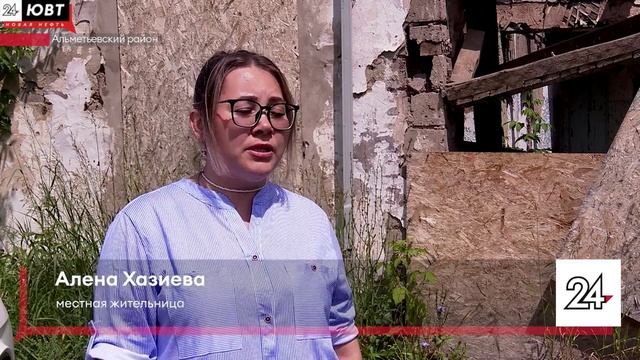 Заброшенное здание не дает покоя жителям Нижней Мактамы