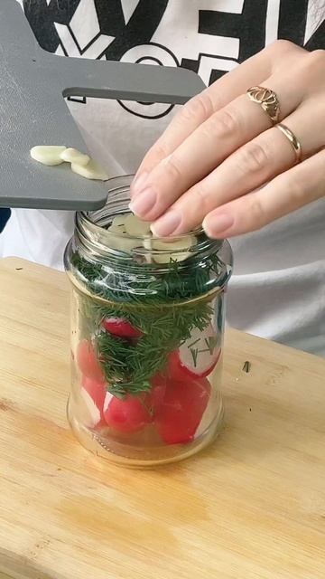 Маринованная редиска