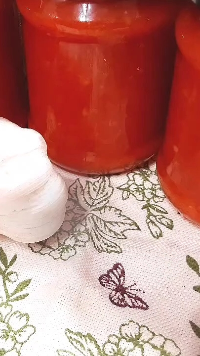 Аджика без варки из перца 🌶