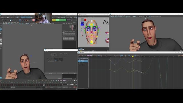 Mastering Facial Animation and Emotional Storytelling - 05 Acting Shot Demo - 11-1 Facial Acting