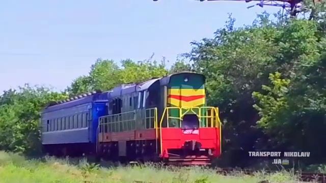 Тепловоз ЧМЄ-3 №4969 Апостолово Миколаїв вантажний