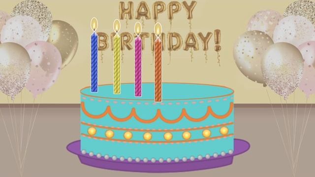 Развивающее видео для детей. Учим цифры. Считаем до 7. День рождения.