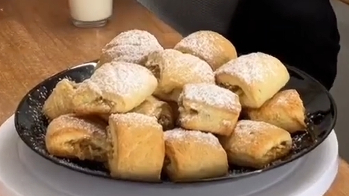 ПЕЧЕНЬЕ с яблоками и орехами...🍪🍏🌰😋    Рецепт в описании ✍️
