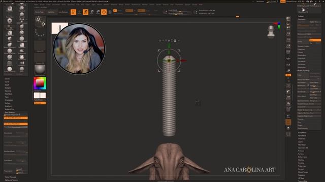 FASTEST Way to Make Horns in Zbrush