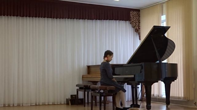Черни-Гермер I часть Этюд № 23, Е. Гнесина Педальный этюд. Исполняет Байдуганова Вика.