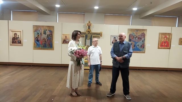 ВЫСТАВКА ИКОН ОЛЛАНЫ АЙЛАРОВОЙ. ЧАСТЬ 1