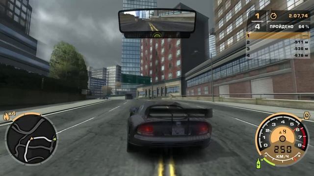 Жжёная резина (NFS Most Wanted - Карьера - Часть 34)