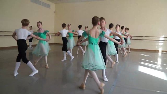 МГАХ.Франц. кадриль (1 фигура). (муз. Штрауса "Летучая мышь")
