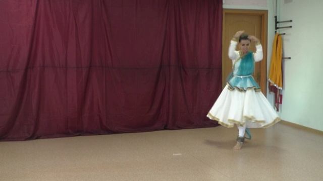 Саргам | Тарана | Стиль Катхак | ОЛЬГА ЩЕРБАКОВА | Экзамен на 4-й год | Школа Чаккар | Москва