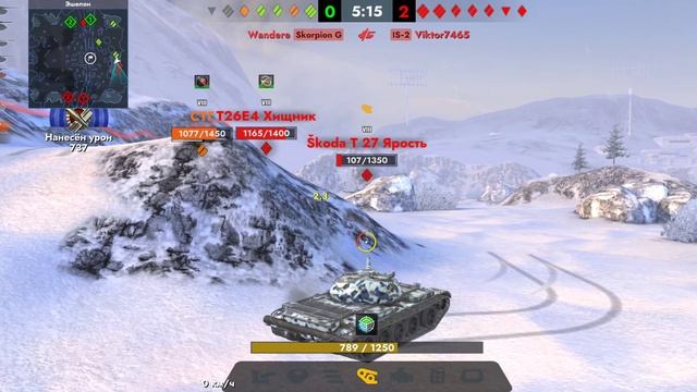 Tanks Blitz. T-54 light (8) с подписчиком hrhuridh