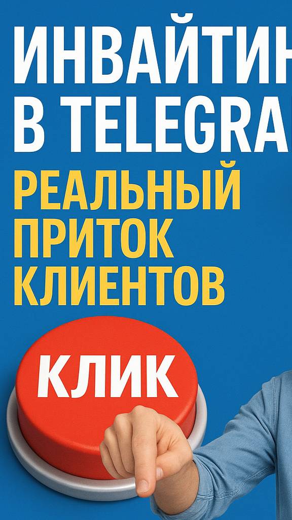 Как получать клиентов в бизнес или услугу через телеграмм ?