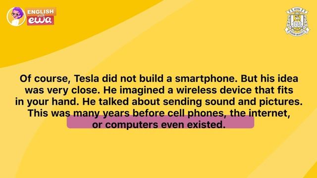 Easy English Podcast for Beginners 🎧  Did Tesla Predict the Smartphone! 💡English Audiobook