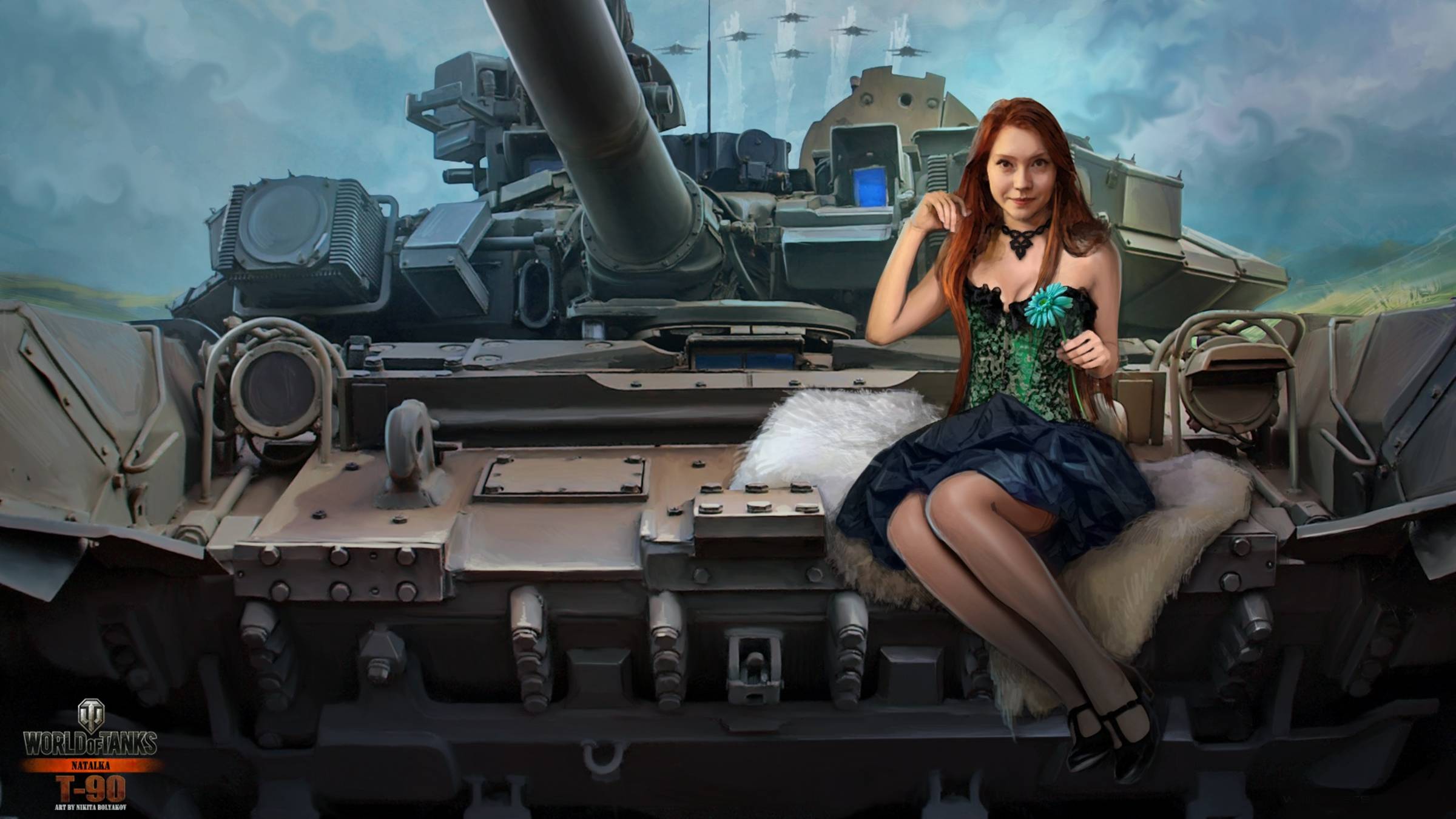 World of Tanks "Бабаха"  FV4005 раздача Бревен