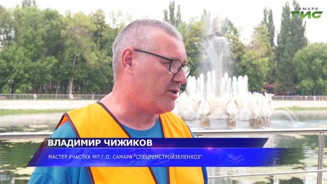В парке Металлургов протестировали фонтан "Царевна-Лебедь": открытие запланировано на июль.