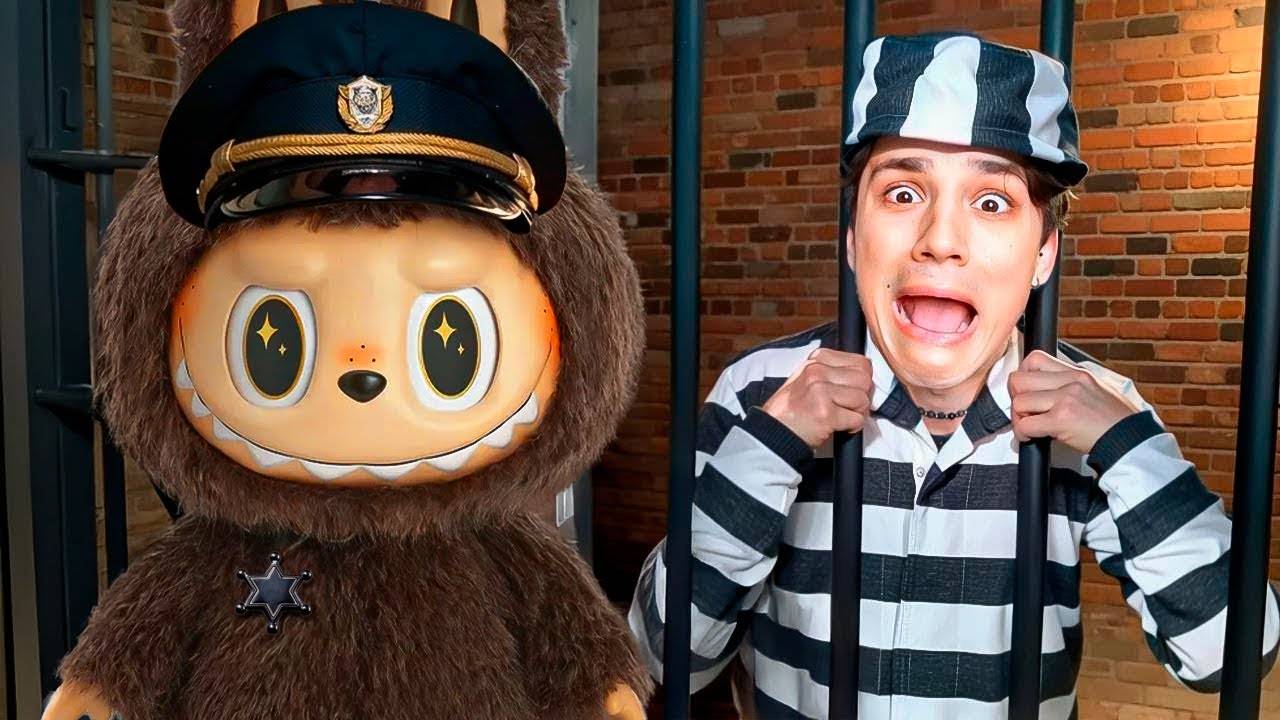 СБЕЖАЛ ОТ ЛАБУБЫ ИЗ ТЮРЬМЫ В РОБЛОКСЕ!😱