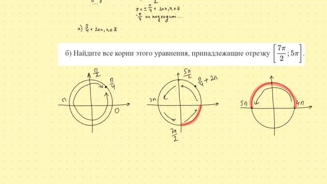 Смешанное уравнение ЕГЭ профиль математика 2025 часть 2