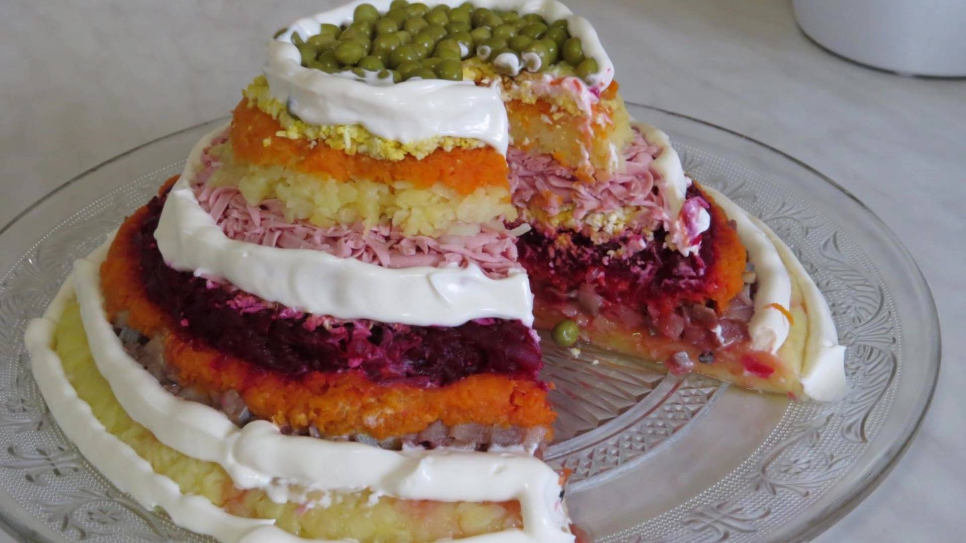 ВАВИЛОНСКАЯ БАШНЯ ШИКАРНЫЙ и Вкусный Салат на Праздник! ШУБА по Новому РЕЦЕПТУ. Salad FUR COAT