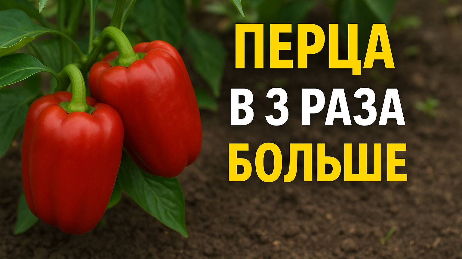 ПЕРЦА будет В 3 РАЗА БОЛЬШЕ — если успеете сделать ЭТО прямо сейчас!
