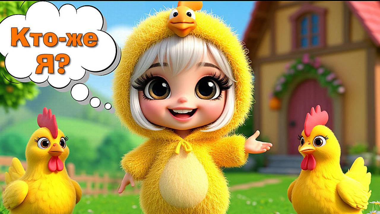 Угадай - ка, кто же Я? Домашние животные + Мультики и Песенки для Детей и Малышей