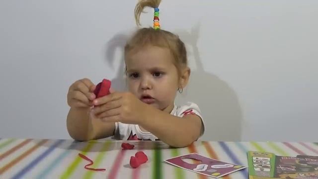 Мисс Кэйти и Мистер Макс (Miss Katy) Кэти и папа лепят глиняную куклу