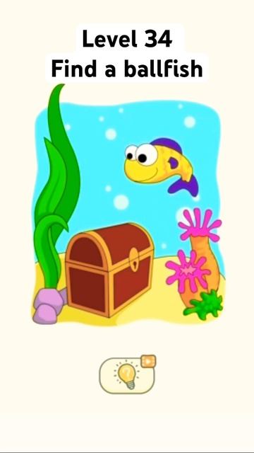 Level 34 Dop2 Find a ballfish #shorts