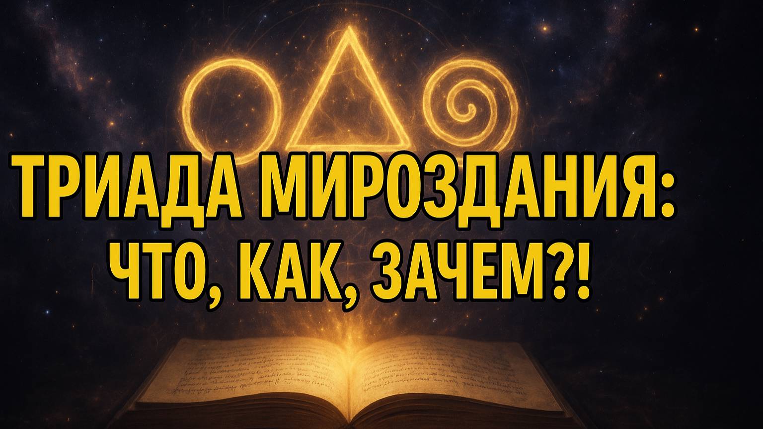 Триада Мироздания: Что это, Как работает и Зачем это знать каждому!