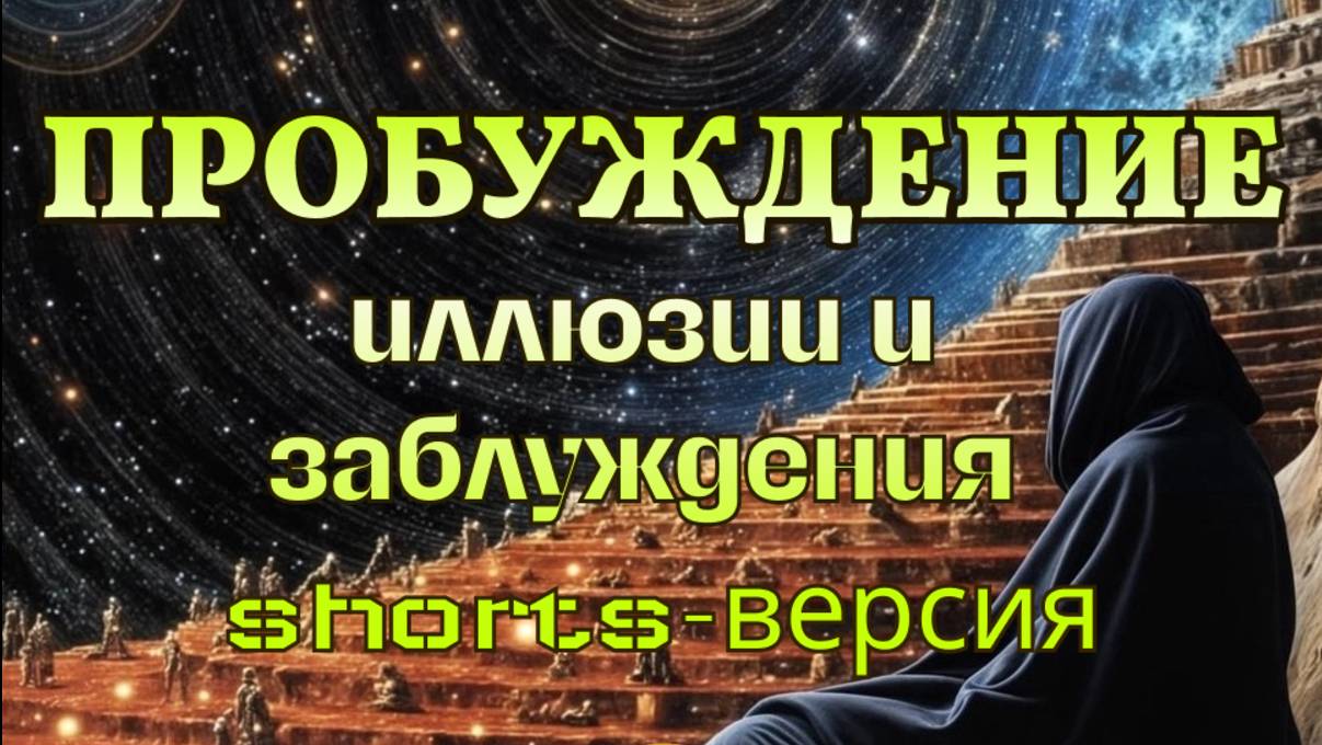 ПРОБУЖДЕНИЕ. Иллюзии и заблуждения. Shorts-версия