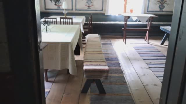 Hembygdsgården, Bergby, Sweden, Midsommar. Старая усадьба. Швеция. Праздник середины лета.