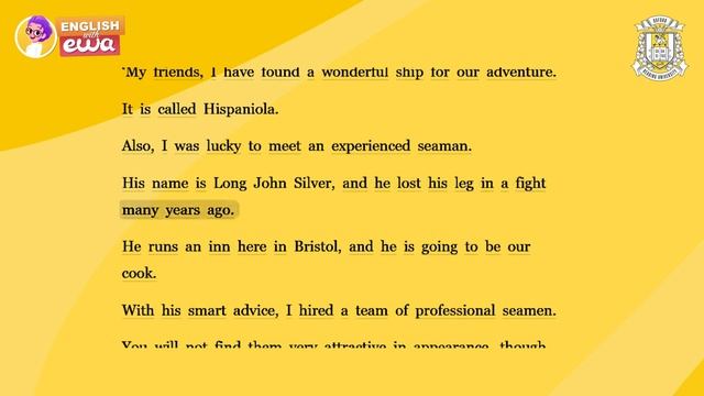 English Audiobook for Beginners 🎧 Level A2 🪝  Treasure Island  Audiobook 💰 PART 1