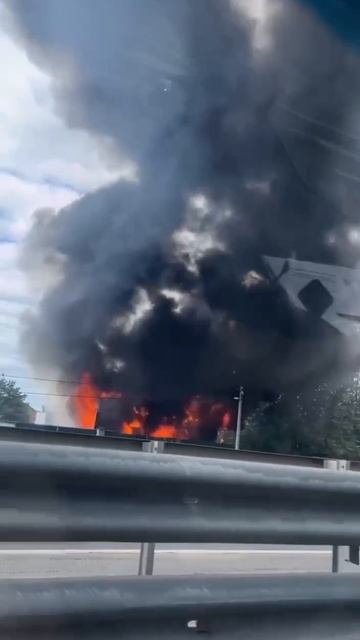 🔥Пожар на Ярославском шоссе в Кощейково🔥
