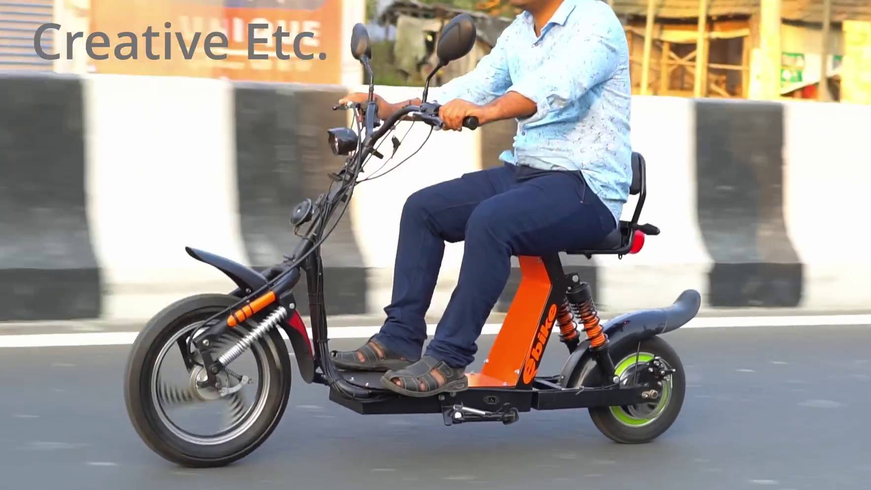 Как сделать электросамокат - DIY Electric Bike 350 W