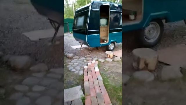 Прицеп Niewiadow, покраска, сборка, красота.