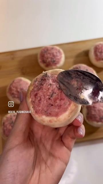 Шампиньоны с начинкой 😋