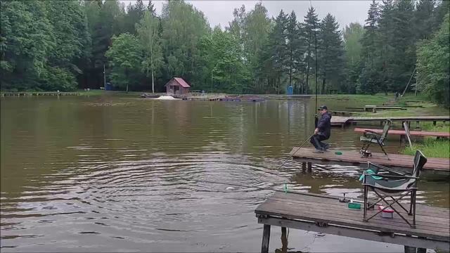 Утро на верхнем. Клёвое место, Лосиный остров.