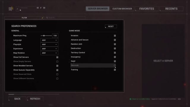 Не отображаются сервера в SQUAD. Решение проблемы. Решение проблемы отображения серверов в SQUAD.