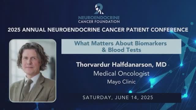 3. What Matters About Biomarkers & Blood Tests • Thorvardur Halfdanarson, MD • @NCFCancer