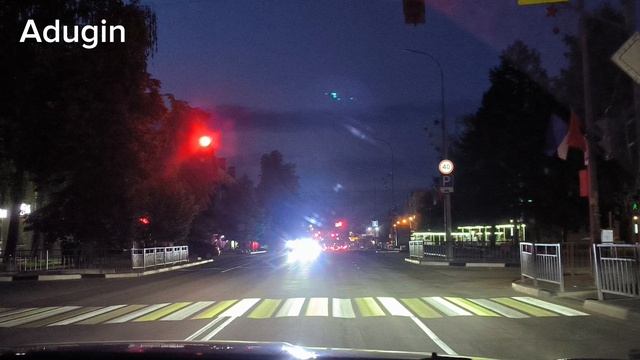 Нижний Новгород 🚙 поехали по ночному Кстово до модного рестика