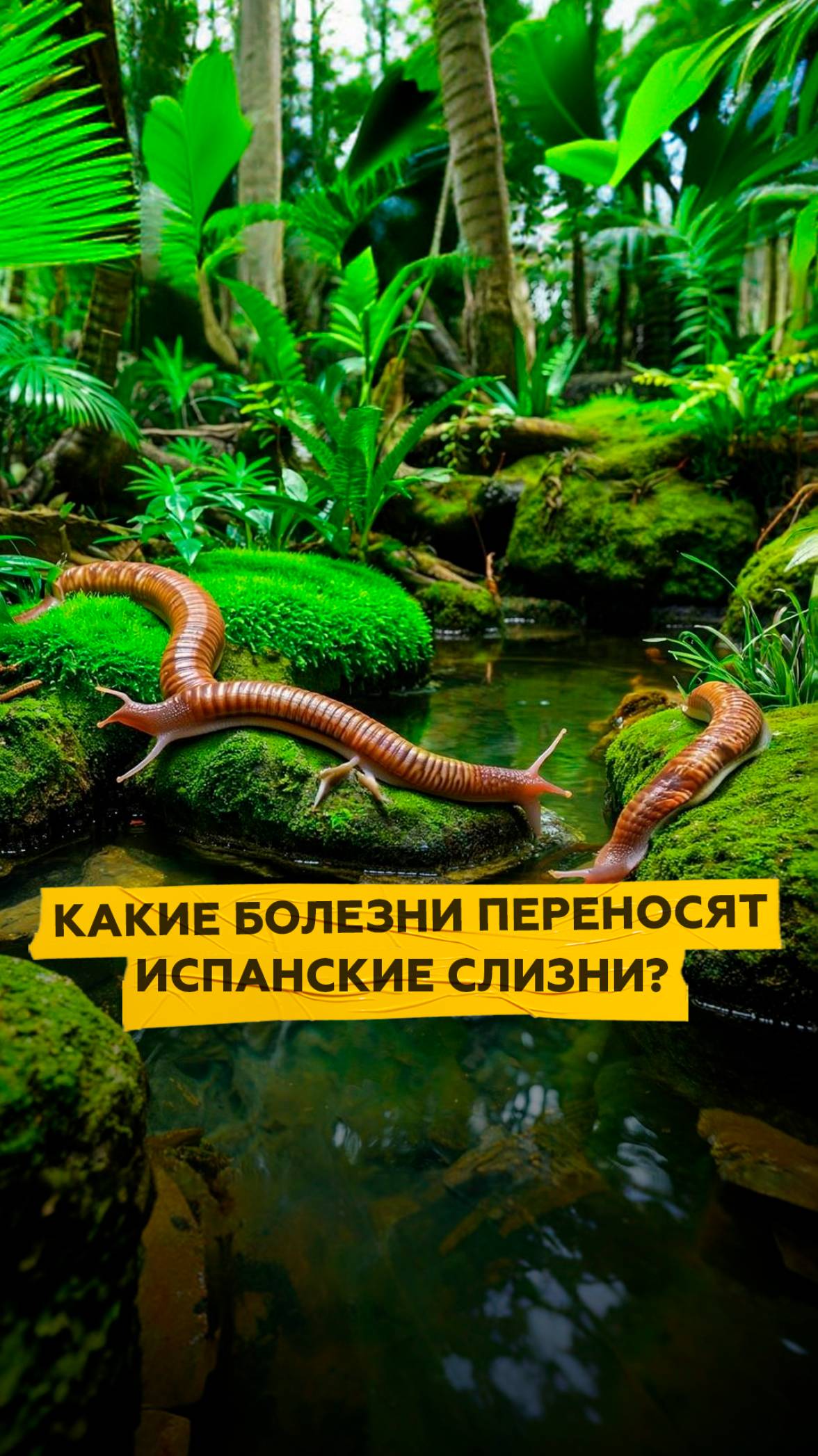 Какие болезни переносят испанские слизни?