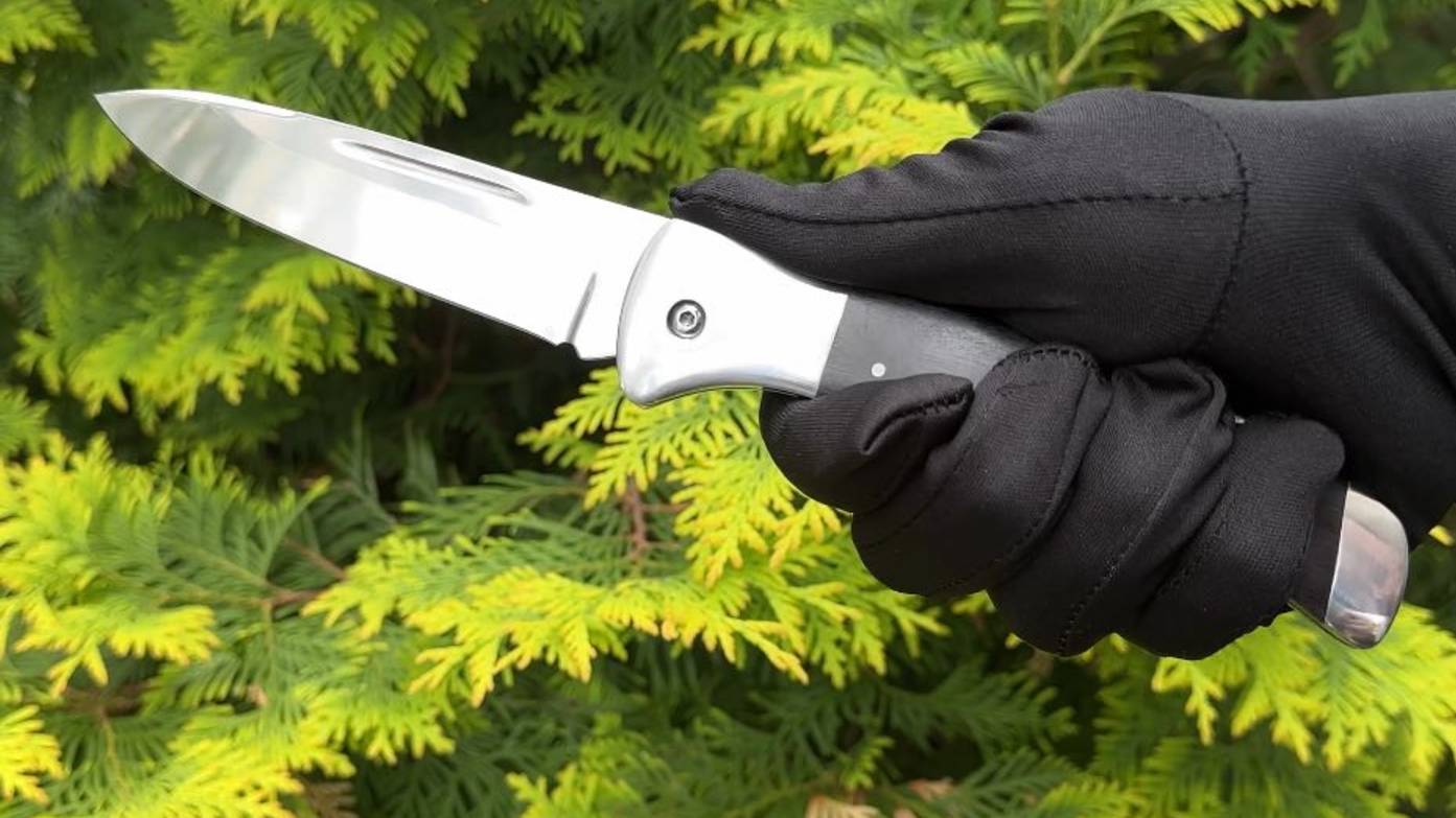 Складной нож "Оцелот": сталь Bohler М390