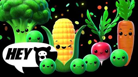 🥕🎵Новинка! Весёлые овощи зажигают - Самые крутые танцы! - Включайте скорее!🎉🍅