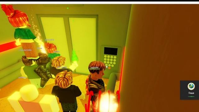 Играю в Безумный лифт с Другом