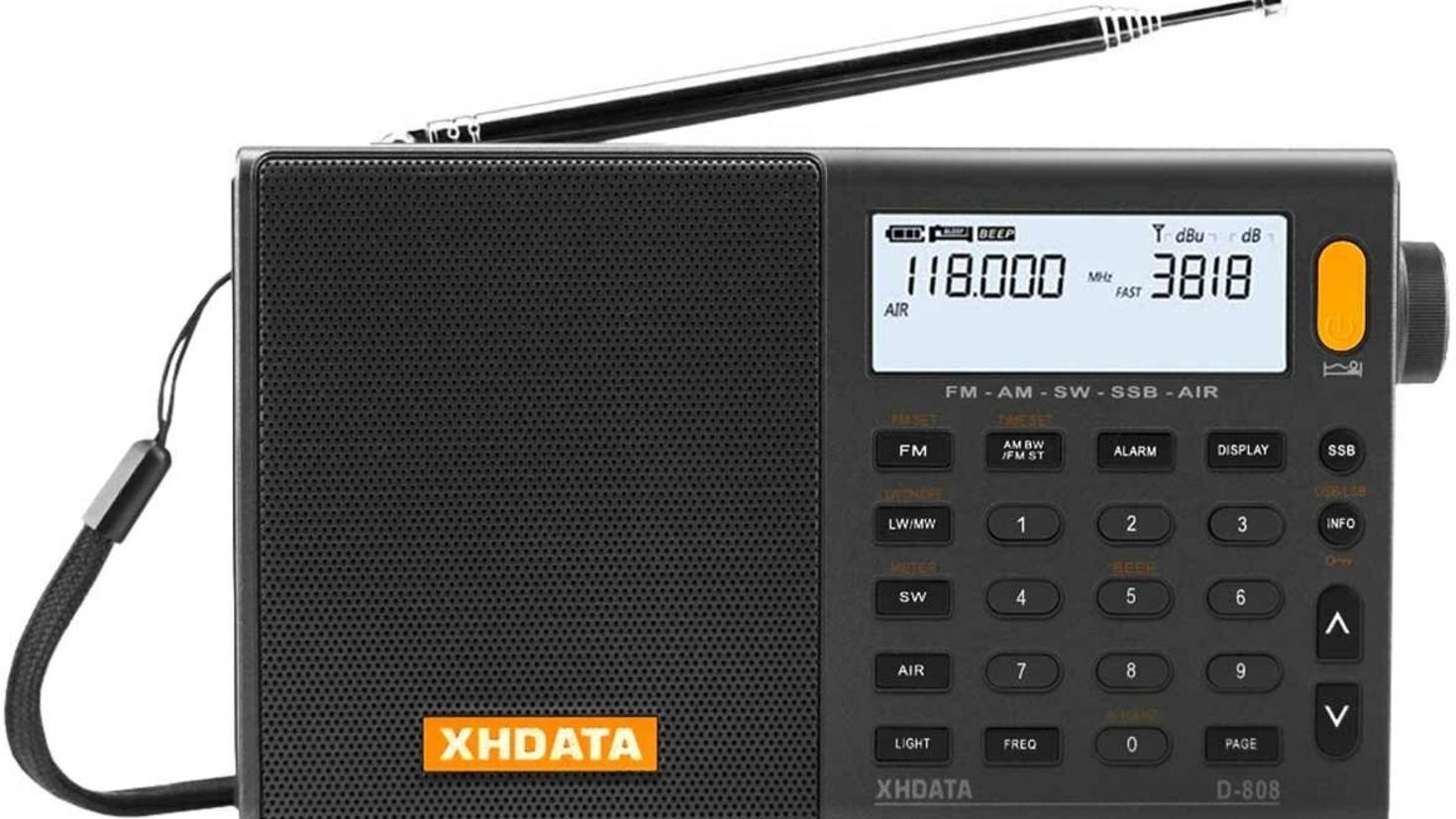 Подробный обзор-инструкция всеволнового радиоприёмника XHDATA D-808