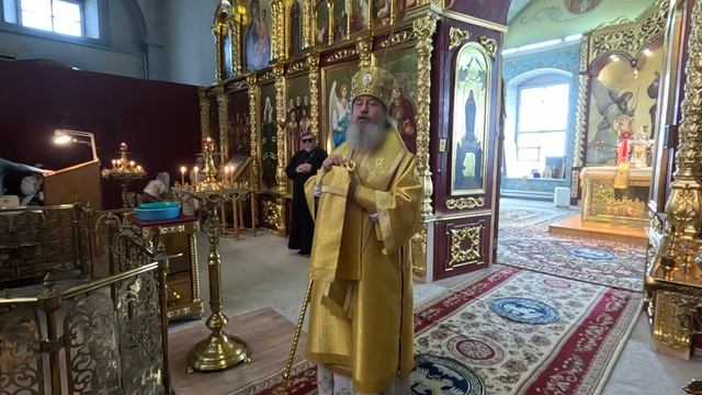 Проповедь епископа Максима в праздник Всех святых, в земле Русской просиявших
