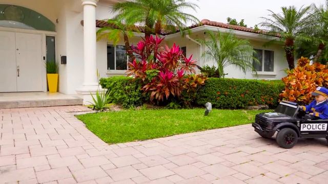 Влад и Ники - детективные и полицейские приключения с Крисом и другие веселые истории для детей!