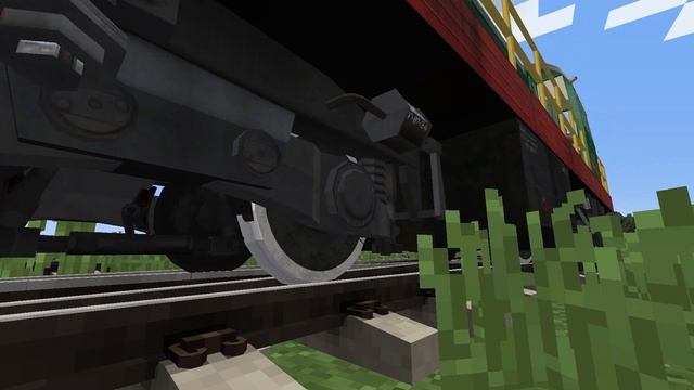 Я Построил железную дорогу в Минекрафт железная дорога, minecraft-161