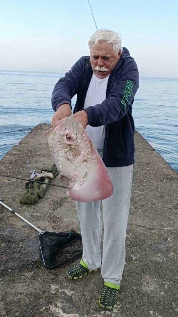 Ловим морского ската и черноморскую лисицу