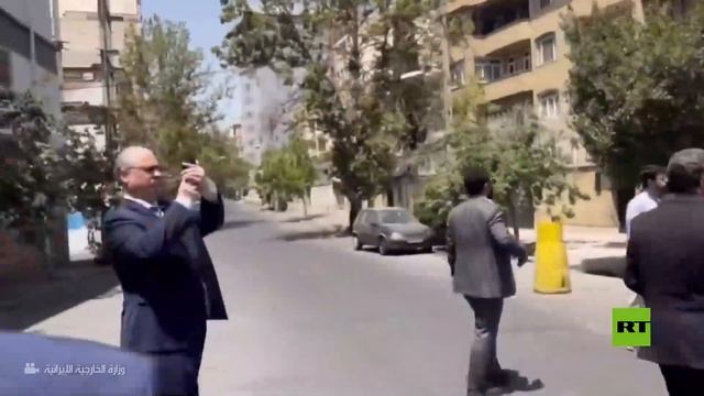 سفراء أجانب يطلعون على حجم الأضرار المادية الناجمة عن القصف الإسرائيلي على طهران