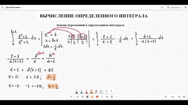 11 практика -Определенный интеграл