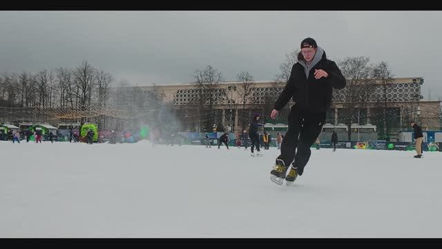 Каток в Лужниках.